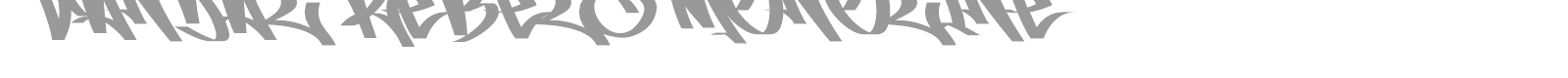 Vandal Rebels Monoline font preview